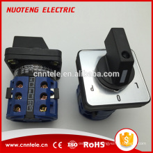 LW26-20 LOP 3P 600V 20A à prova d &#39;água rotativo paddle nível cam dip switch